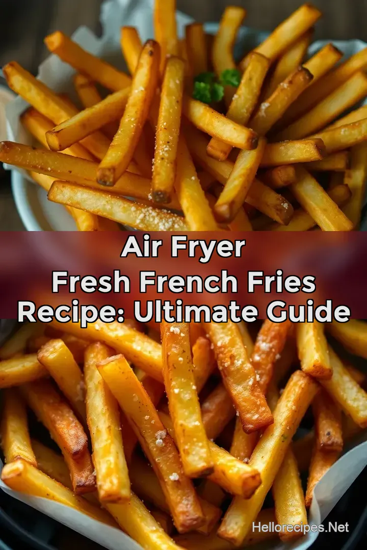 Air Fryer Fresh French Fries Recipe: Ultimate Guide