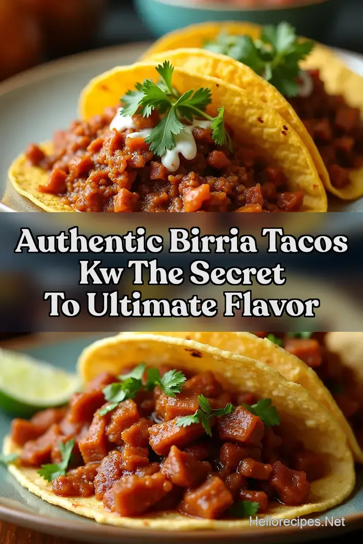 Authentic Birria Tacos kw The Secret to Ultimate Flavor