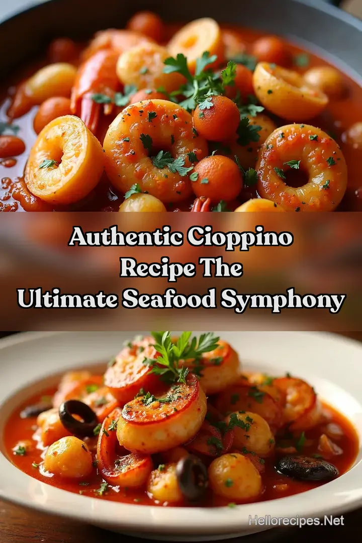 Authentic cioppino recipe The Ultimate Seafood Symphony