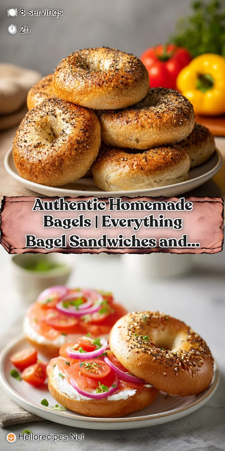 Close-up of a perfectly baked bagel with a crisp exterior, revealing its soft, airy interior.