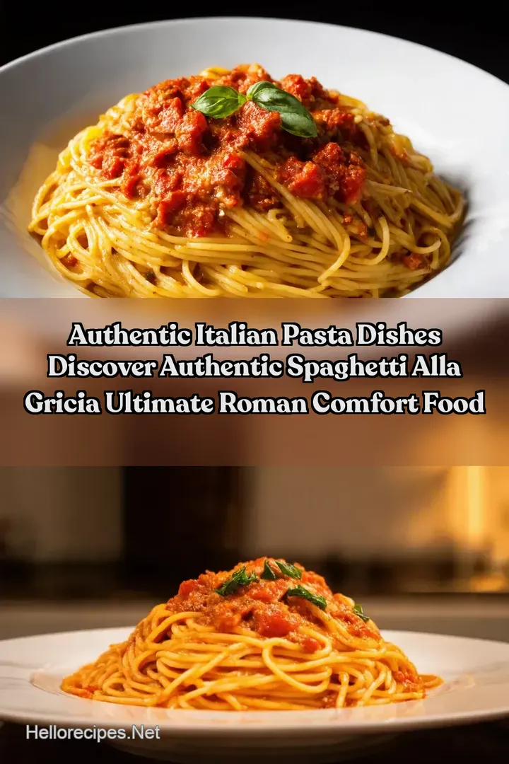 Authentic Italian Pasta Dishes Discover Authentic Spaghetti alla Gricia Ultimate Roman Comfort Food