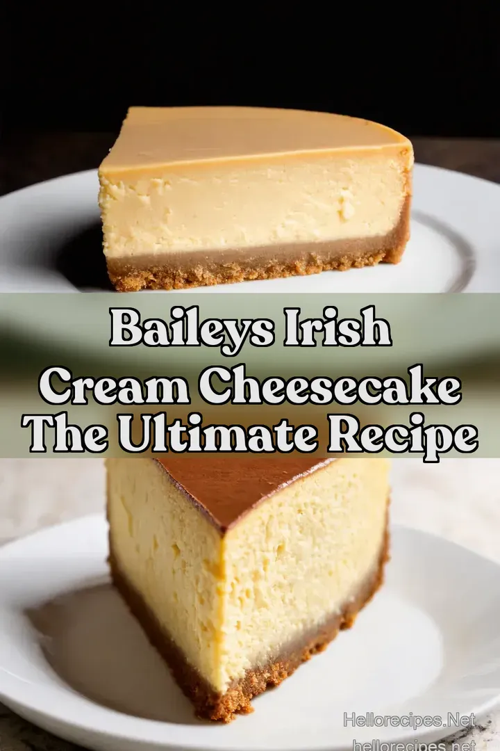 Baileys Irish Cream Cheesecake The Ultimate Recipe