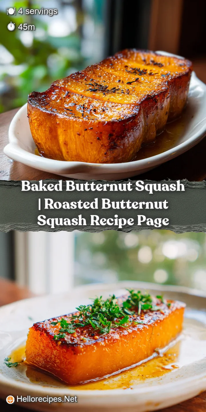 Close-up of sweet, caramelized butternut squash, showcasing its tender, roasted texture and warm hues.
