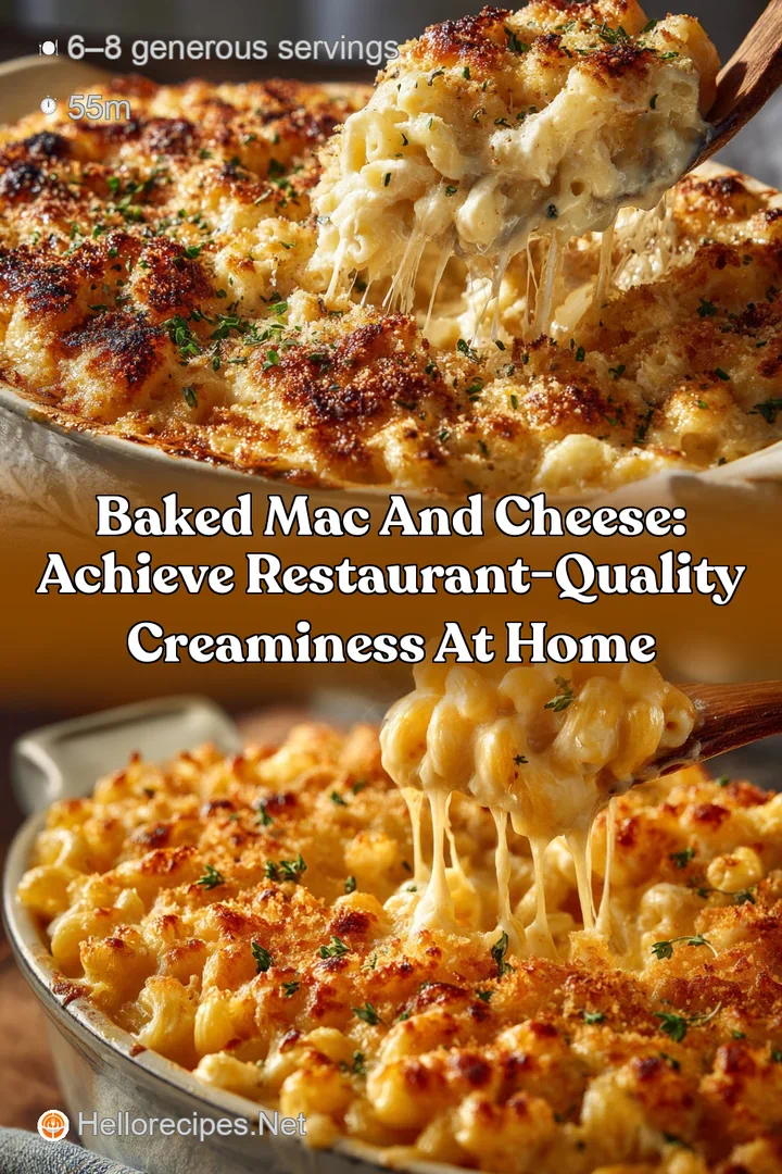 Baked Mac and Cheese: Achieve Restaurant-Quality Creaminess at Home