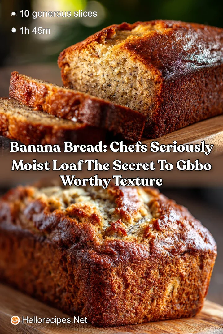 Banana Bread: Chefs Seriously Moist Loaf The Secret to GBBO Worthy Texture