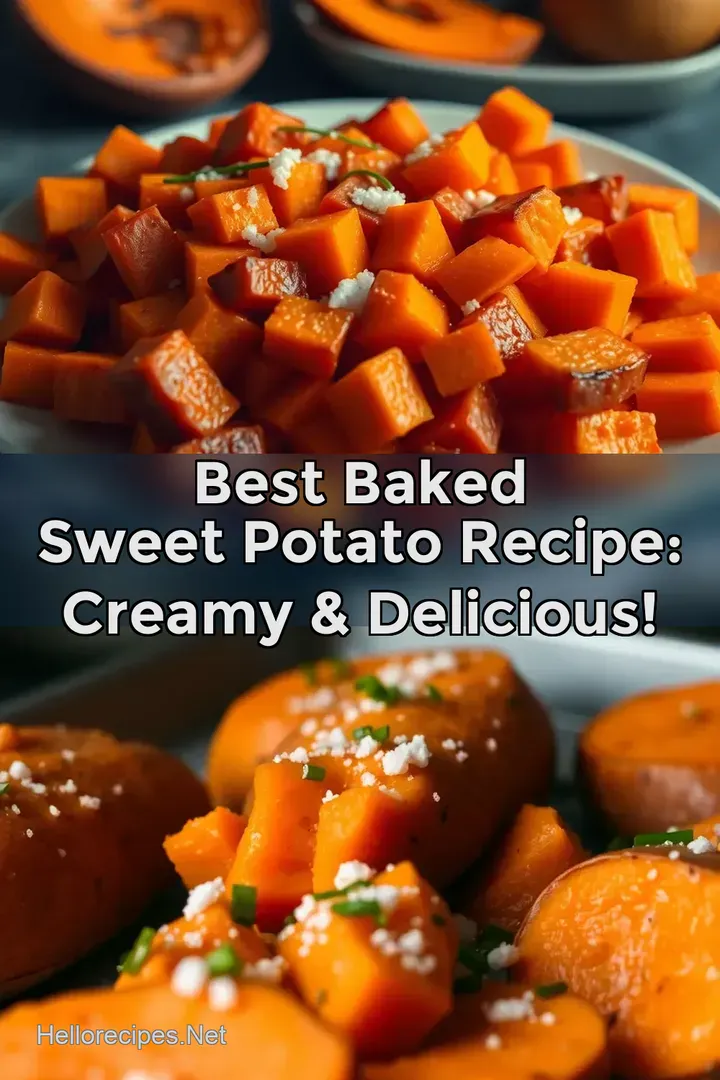 Best Baked Sweet Potato Recipe: Creamy & Delicious!
