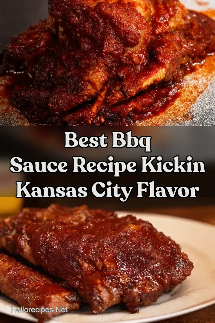 Best BBQ Sauce Recipe Kickin Kansas City Flavor