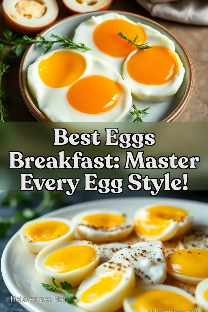 Best Eggs Breakfast: Master Every Egg Style! : PIN FOR LATER Best Eggs Breakfast: Master Every Egg Style!