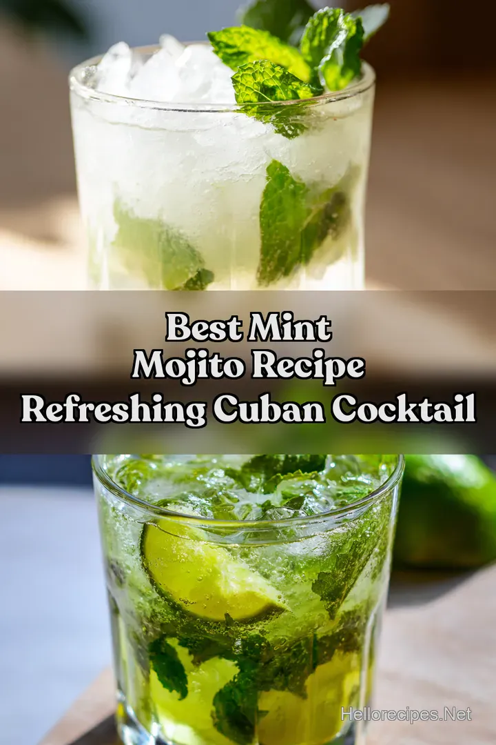 Best Mint Mojito Recipe Refreshing Cuban Cocktail