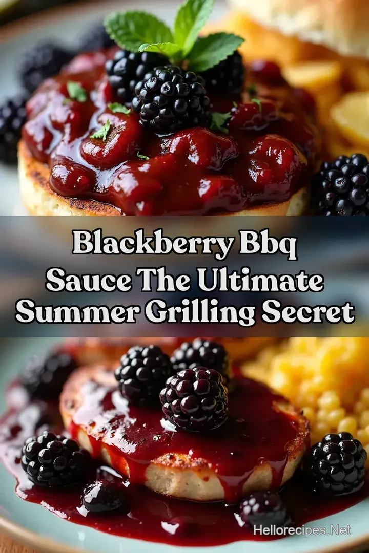 Blackberry BBQ Sauce The Ultimate Summer Grilling Secret