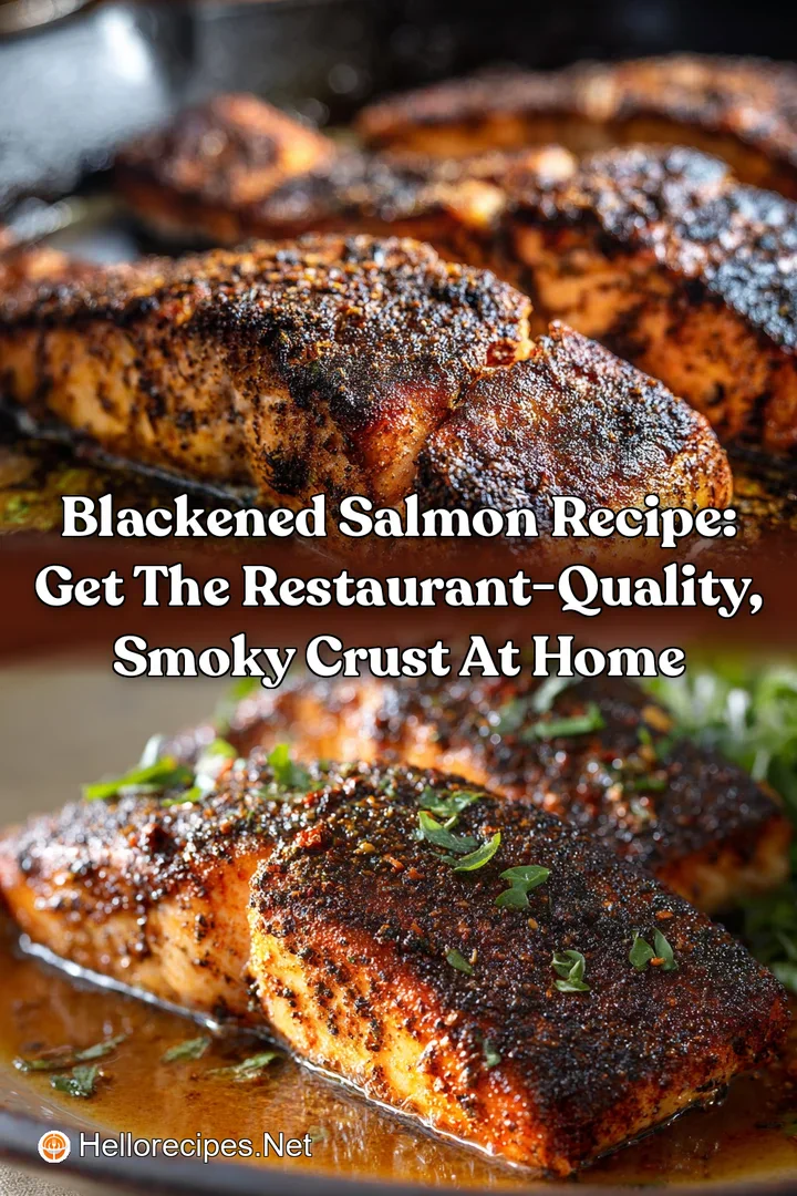 Blackened Salmon Recipe: Get the Restaurant-Quality Smoky Crust at Home
