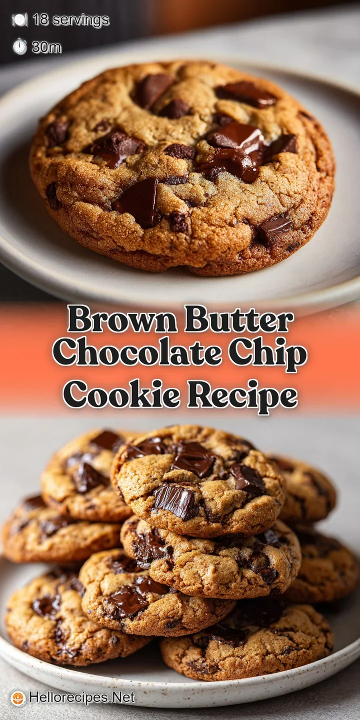 Close-up: a single chocolate chip cookie. Crinkled edges, puddles of melted chocolate, and flaky sea salt visible.