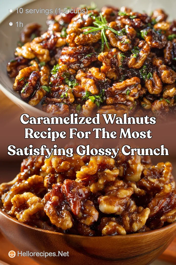 Caramelized Walnuts Recipe for the Most Satisfying Glossy Crunch