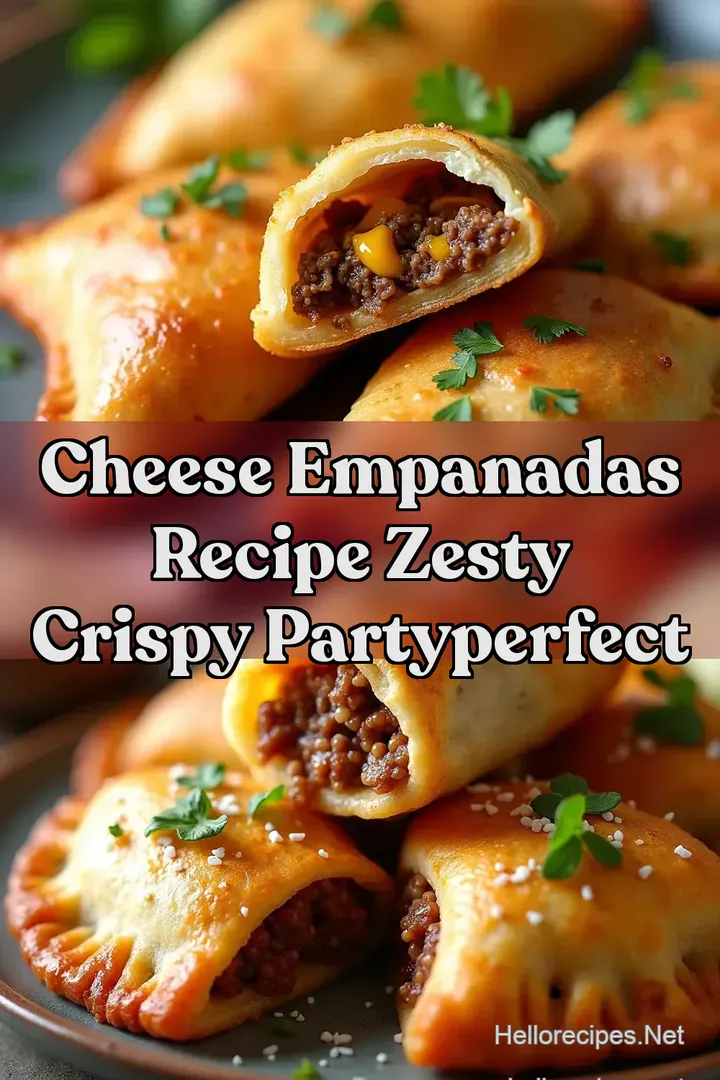 Cheese Empanadas Recipe Zesty Crispy PartyPerfect