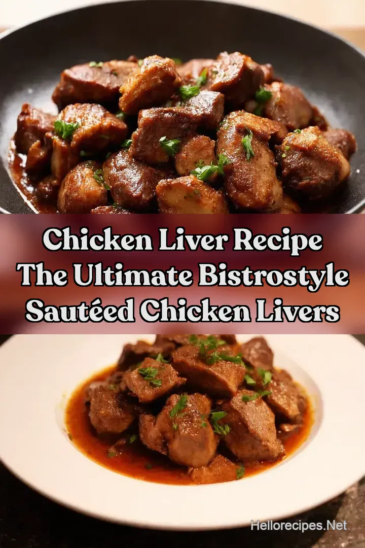 Chicken Liver Recipe The Ultimate BistroStyle Saut&eacute;ed Chicken Livers