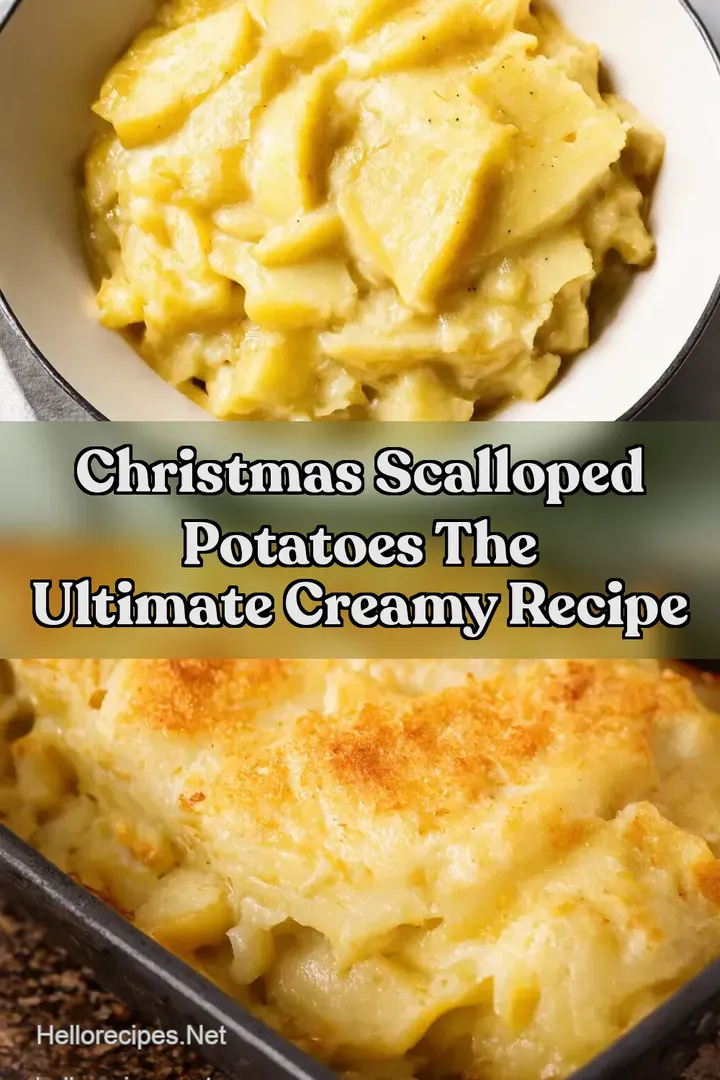 Christmas Scalloped Potatoes The Ultimate Creamy Recipe