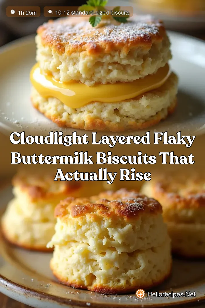 CloudLight Layered Flaky Buttermilk Biscuits That Actually Rise