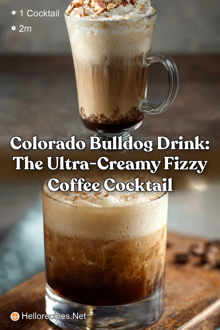 Colorado Bulldog Drink: The Ultra-Creamy Fizzy Coffee Cocktail
