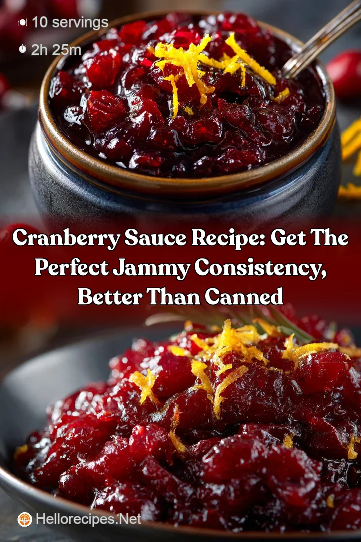 Cranberry Sauce Recipe: Get the Perfect Jammy Consistency Better Than Canned