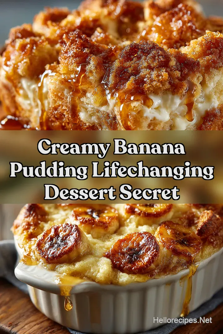 Creamy Banana Pudding LifeChanging Dessert Secret