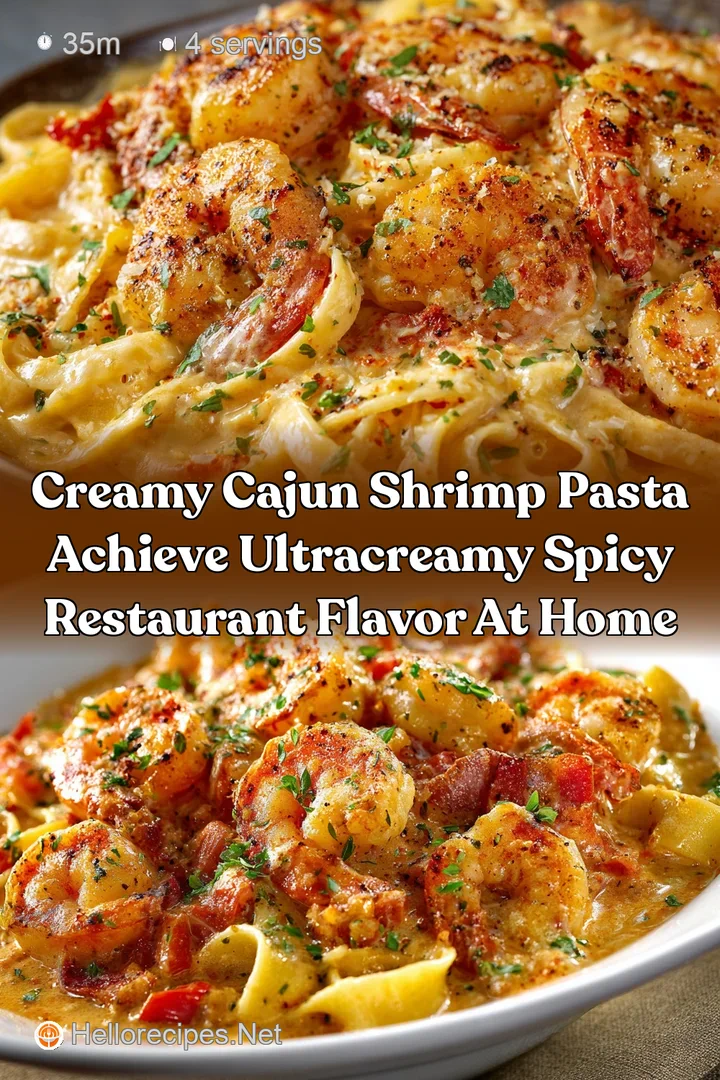 Creamy Cajun Shrimp Pasta Achieve UltraCreamy Spicy Restaurant Flavor at Home