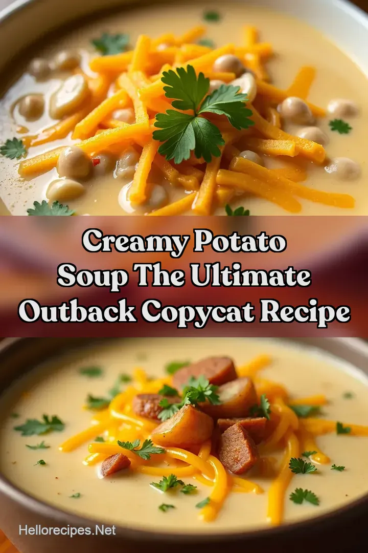 Creamy Potato Soup The Ultimate Outback Copycat Recipe