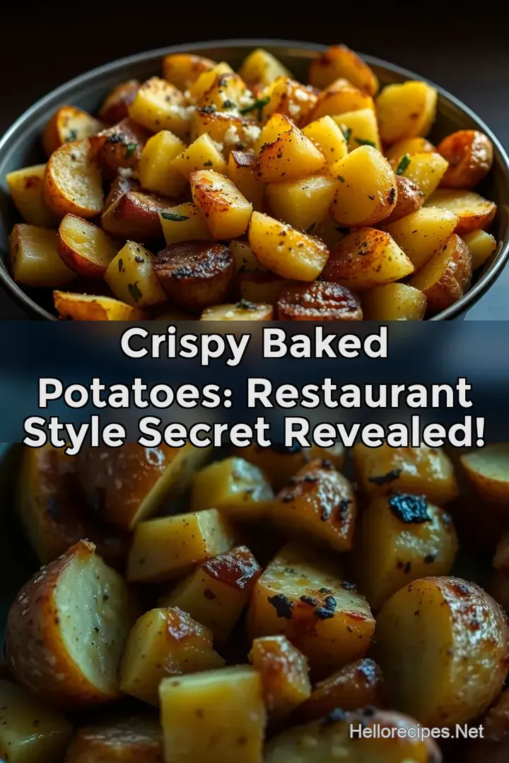 Crispy Baked Potatoes: Restaurant Style Secret Revealed!