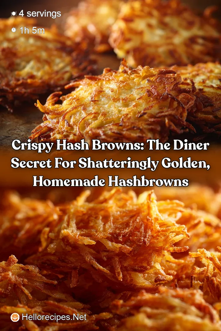 Crispy Hash Browns: The Diner Secret for Shatteringly Golden Homemade Hashbrowns