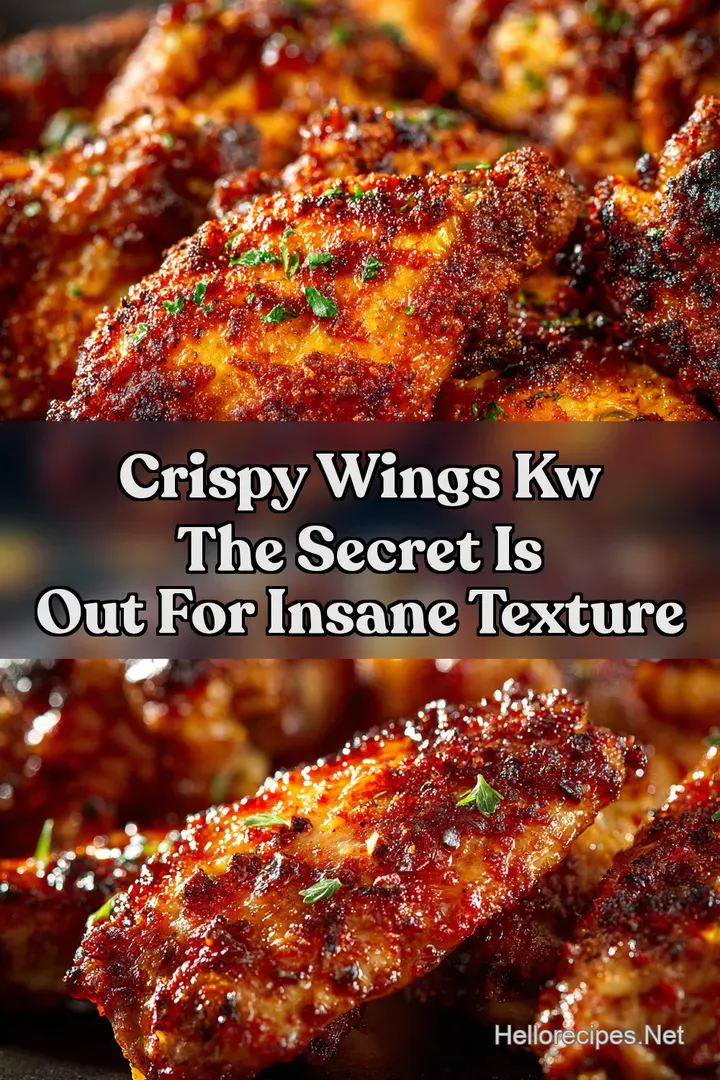 Crispy Wings kw The Secret is Out for Insane Texture