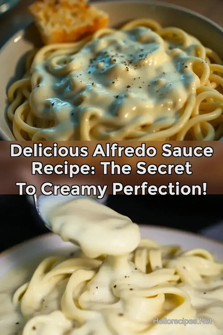 Delicious Alfredo Sauce Recipe: The Secret to Creamy Perfection!