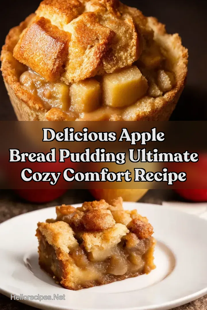 Delicious Apple Bread Pudding Ultimate Cozy Comfort Recipe