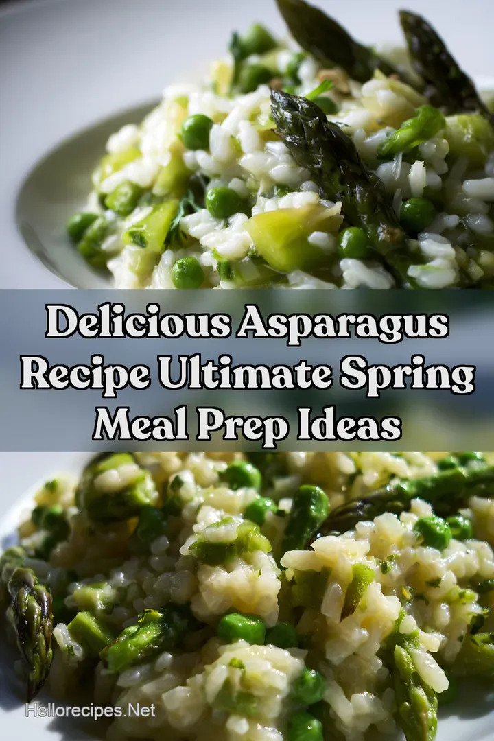 Delicious Asparagus Recipe Ultimate Spring Meal Prep Ideas