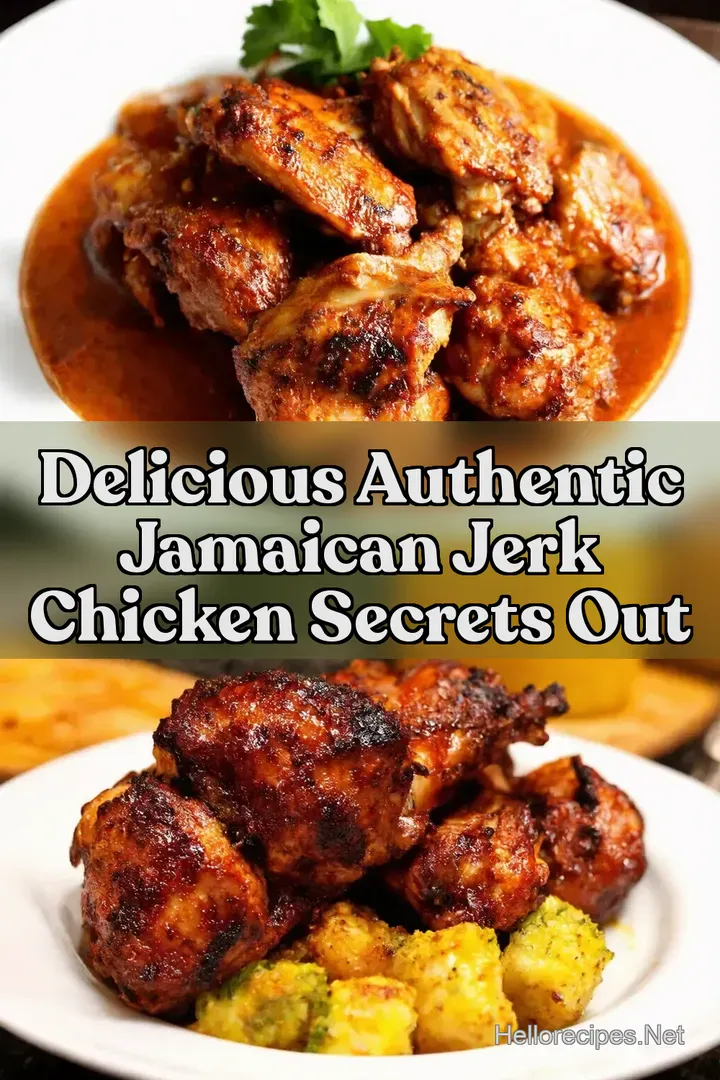 Delicious Authentic Jamaican Jerk Chicken Secrets Out