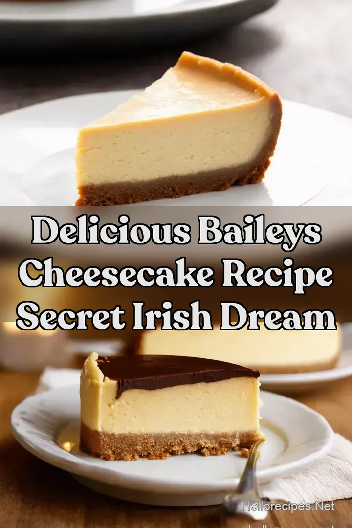 Delicious Baileys Cheesecake Recipe Secret Irish Dream
