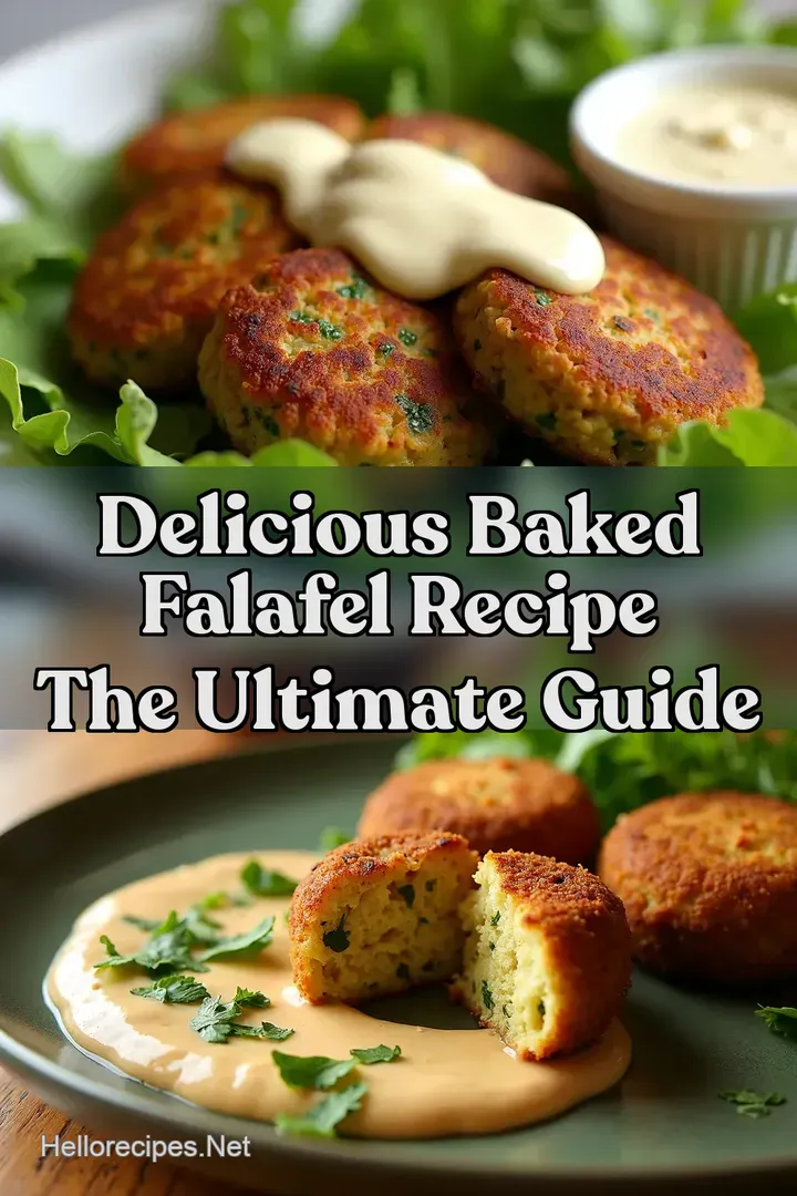 Delicious Baked Falafel Recipe The Ultimate Guide