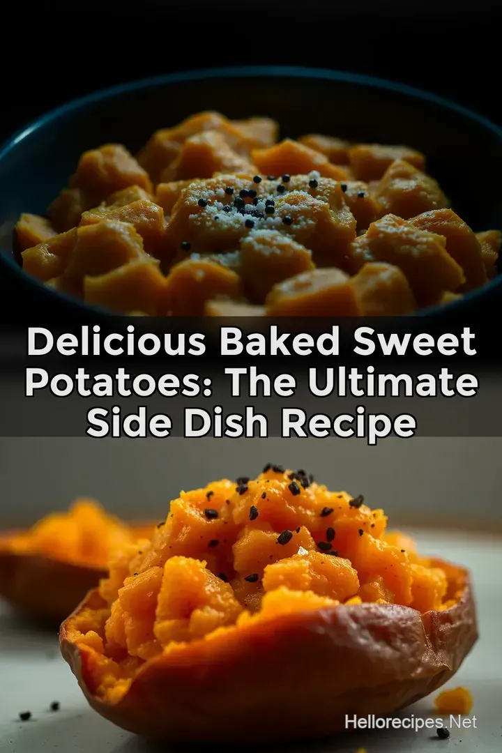 Delicious Baked Sweet Potatoes: The Ultimate Side Dish Recipe