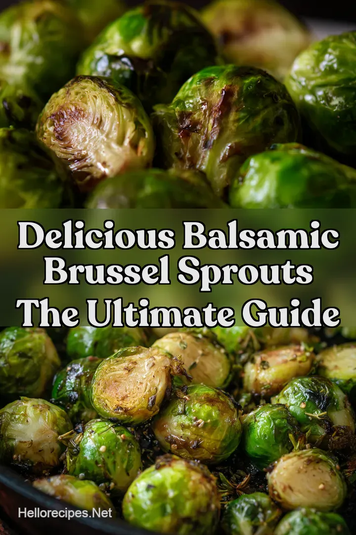 Delicious Balsamic Brussel Sprouts The Ultimate Guide