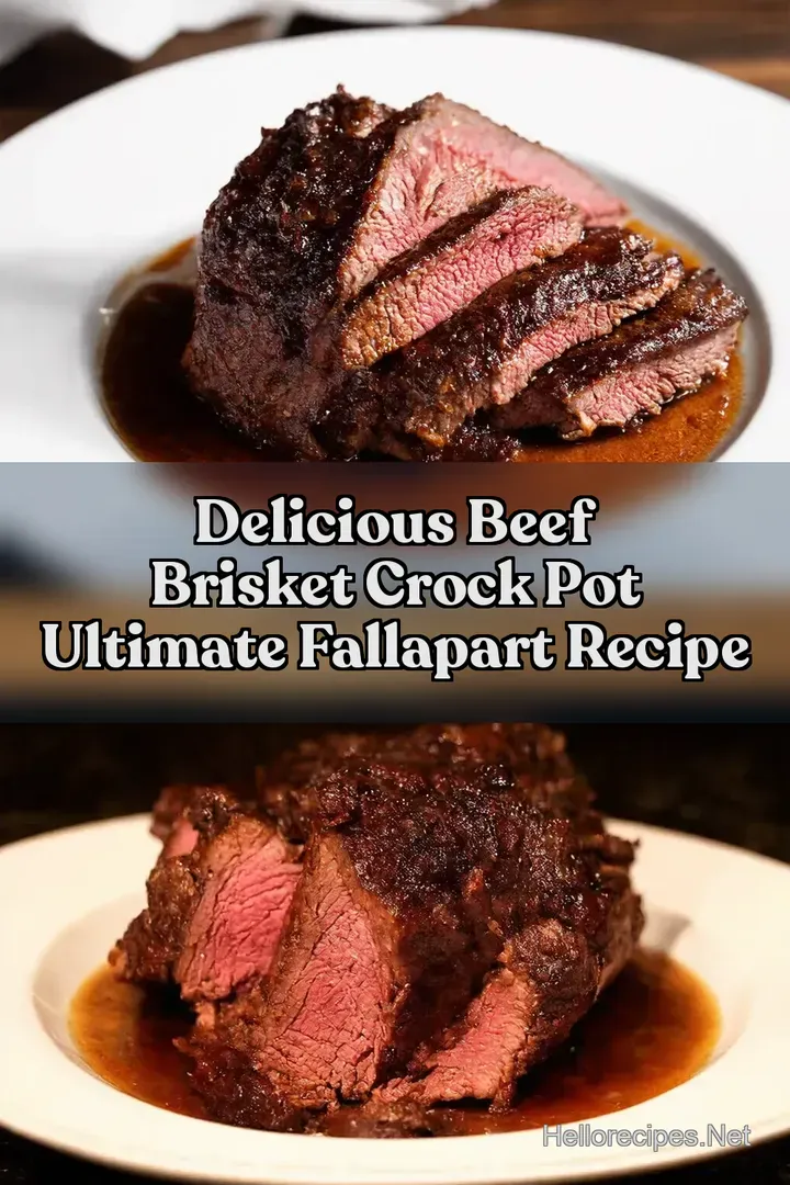 Delicious Beef Brisket Crock Pot Ultimate FallApart Recipe