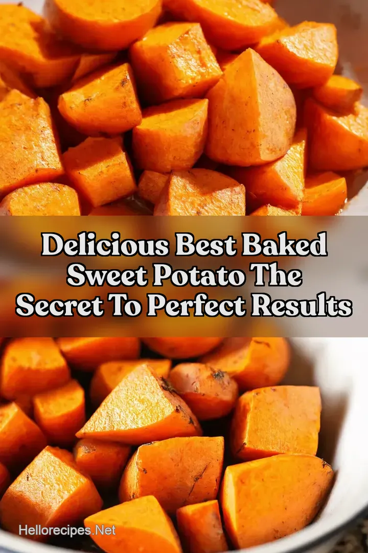 Delicious Best Baked Sweet Potato The Secret to Perfect Results