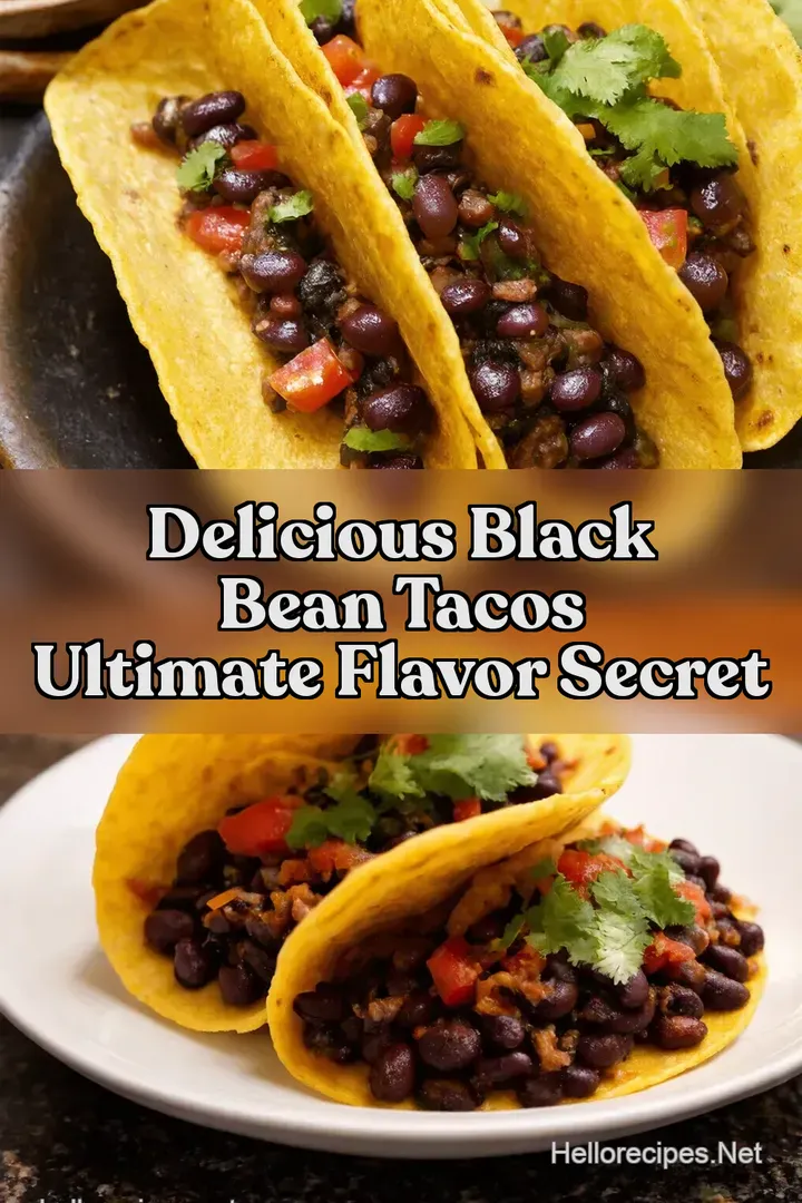 Delicious Black Bean Tacos Ultimate Flavor Secret