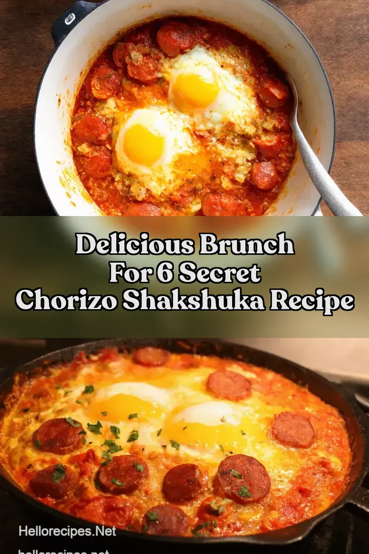 Delicious Brunch for 6 Secret Chorizo Shakshuka Recipe