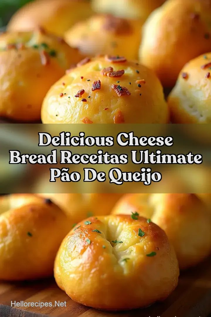 Delicious Cheese Bread receitas Ultimate P&atilde;o de Queijo