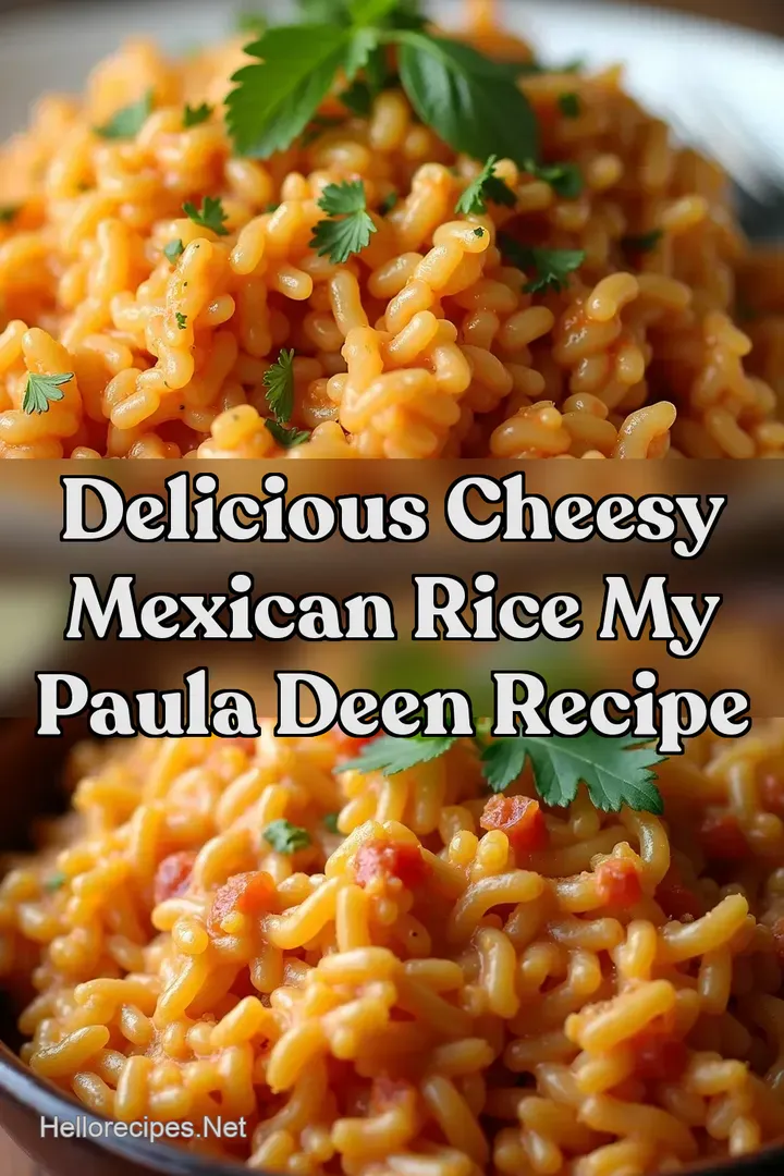 Delicious Cheesy Mexican Rice My Paula Deen Recipe