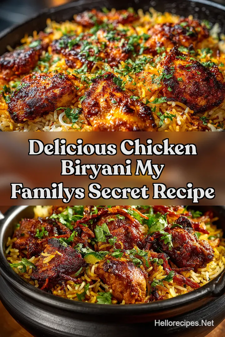 Delicious Chicken Biryani My Familys Secret Recipe
