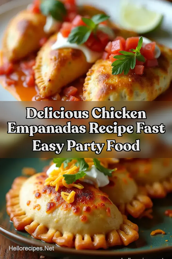 Delicious Chicken Empanadas Recipe Fast Easy Party Food