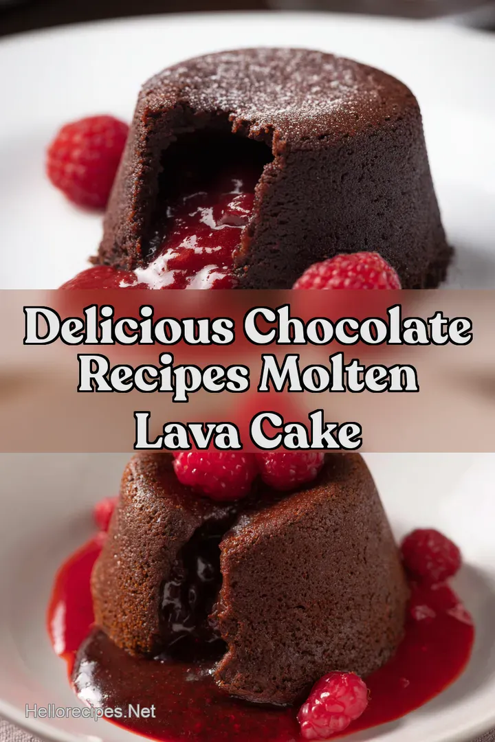 Delicious Chocolate Recipes Molten Lava Cake