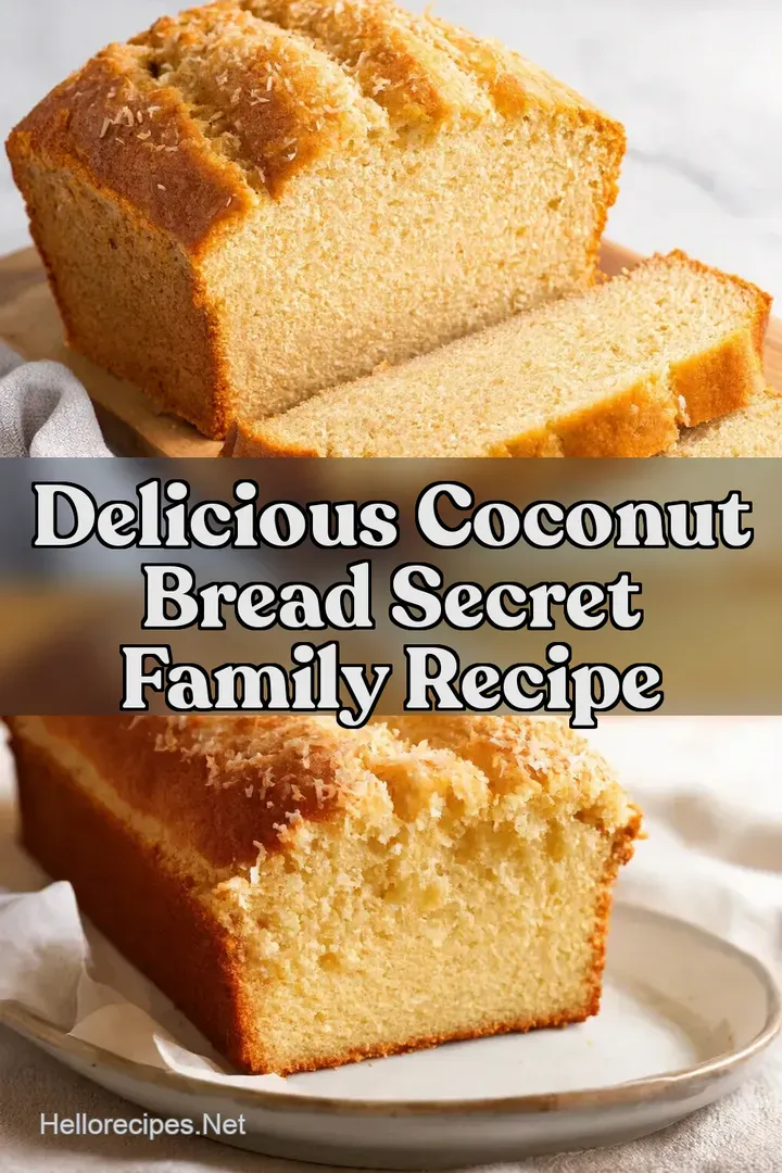 Delicious Coconut Bread Secret Family Recipe