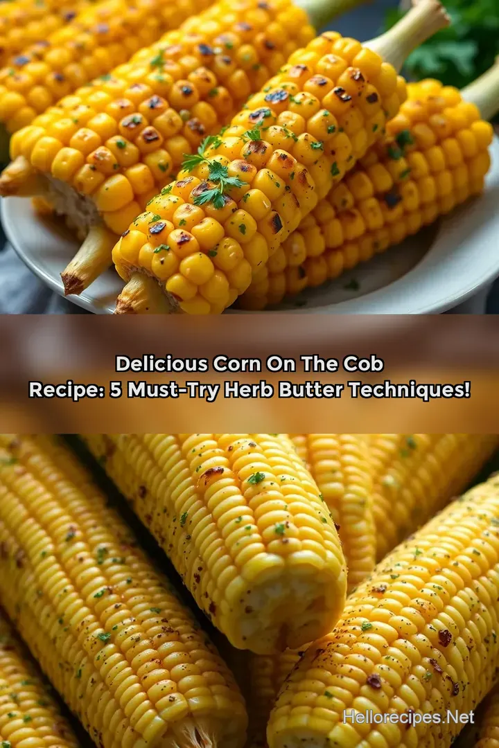 Delicious Corn on the Cob Recipe: 5 Must-Try Herb Butter Techniques!