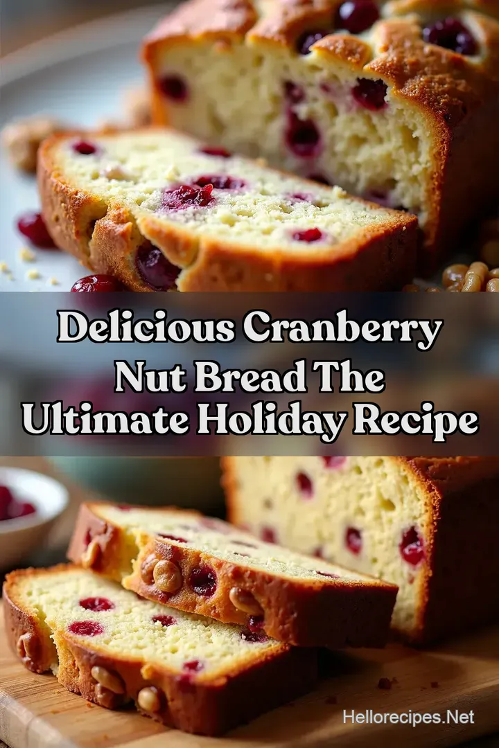 Delicious Cranberry Nut Bread The Ultimate Holiday Recipe
