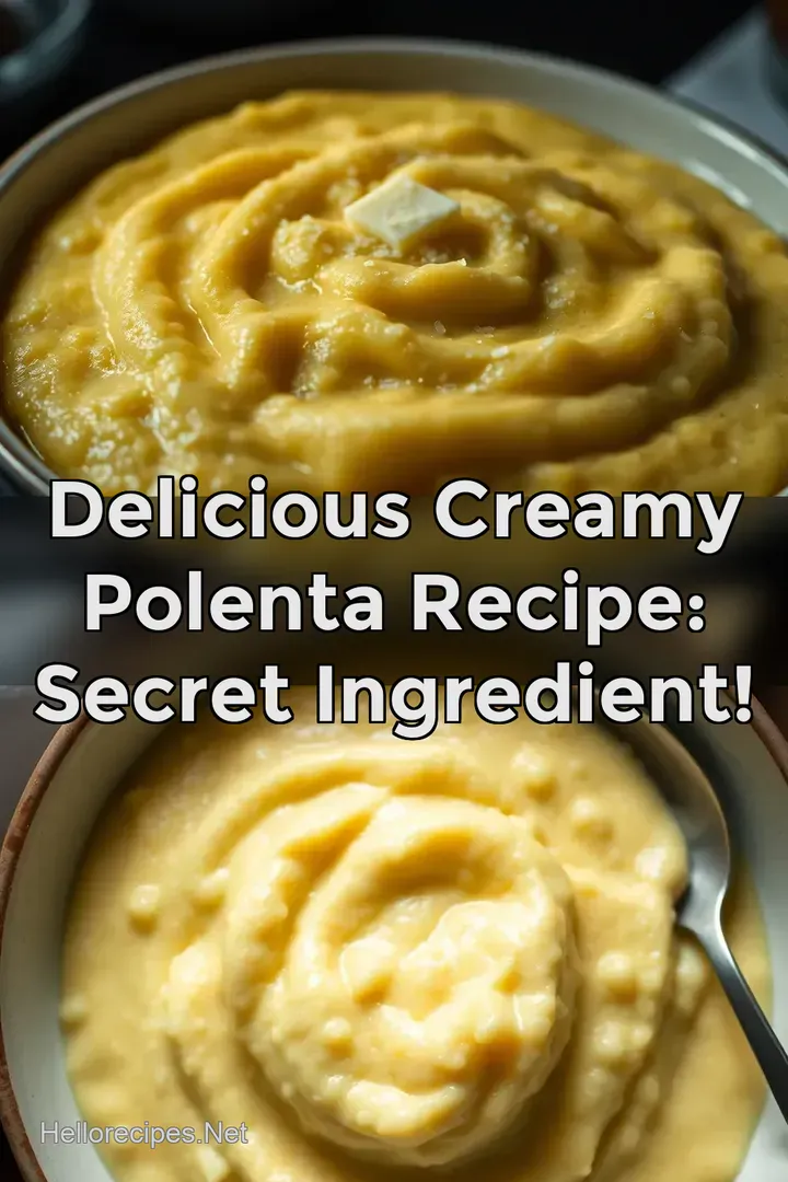 Delicious Creamy Polenta Recipe: Secret Ingredient!